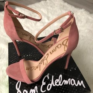 Open toe Rose pink Sam Edelman Heels